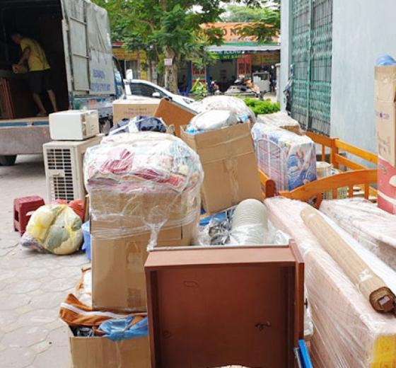 Bước 3: Tháo và đóng gói đồ nội thất