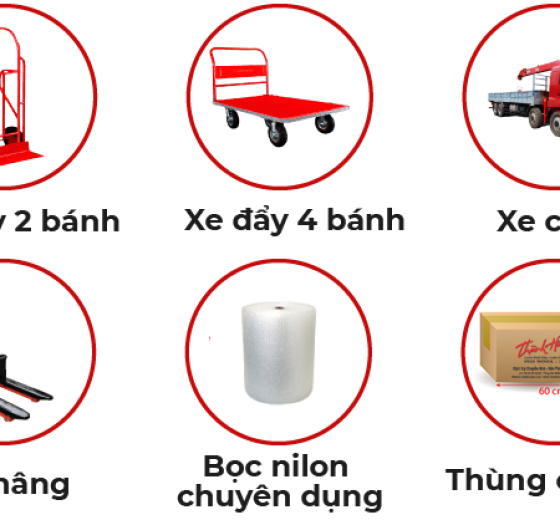  Trang thiết bị hỗ trợ chuyên nghiệp – Đảm bảo vận chuyển an toàn đồ giá trị cao